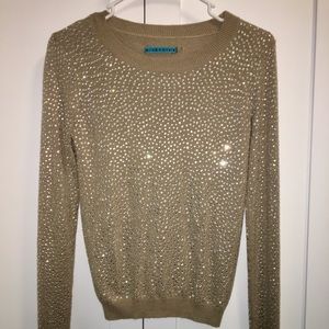 Alice & Olivia crystal sweater